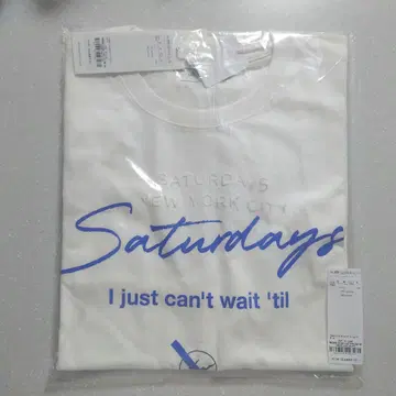 Saturdays NYC x FRAGMENT 한정 화이트 티셔츠 L
