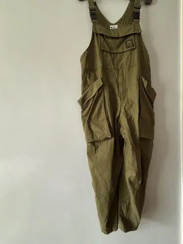껌 마스터 오버올 올리브색