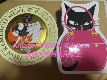 곤차로프 앙쥬쥬 초코 캔 초콜릿 캔 검은 고양이