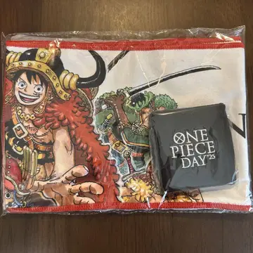 새 제품 미개봉 원피스 머플러 타월 리스트밴드 onepieceday25