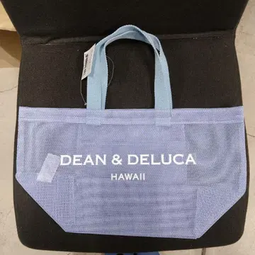 DEAN & DELUCA DDH 메쉬 토트백 (소형) 블루