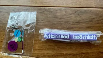 [ 초레어 ] My Hair is Bad 마이헤어 키링 러버밴드 세트