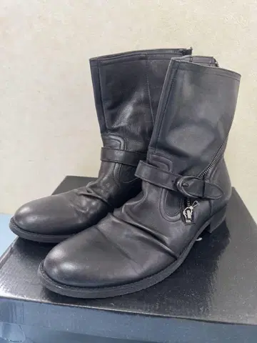 FUGA 가죽 엔지니어 부츠