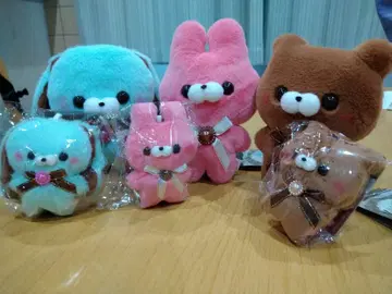 스쿳토 탓치상 멜티 초콜릿 봉제 인형 6개 세트