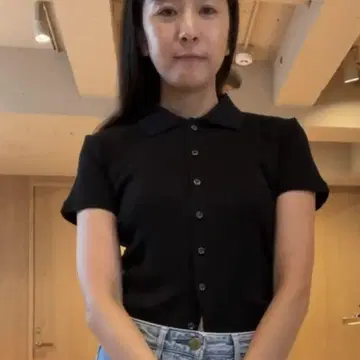 shishikui POLO BLACK