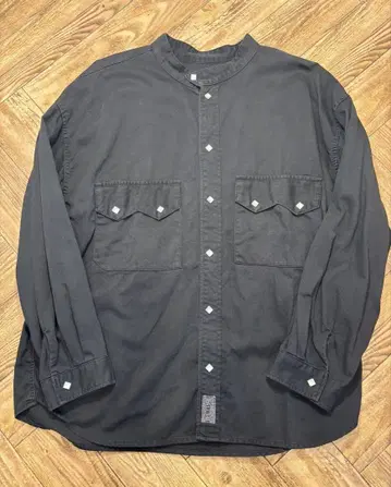 TENDERLOIN 23SS PIQUE SHT SNAP BUTTON