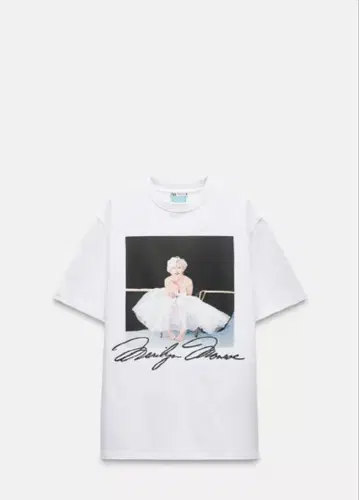 zara 마릴린 몬로 셔츠