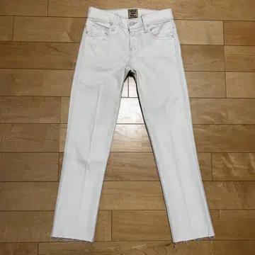 mother 론 헤르만 CROP RASCAL FRAY 데님 mi03m