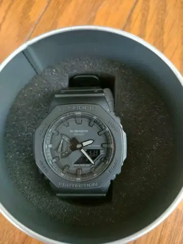 카시오 G-SHOCK GA-2100-1A1JF 올 블랙