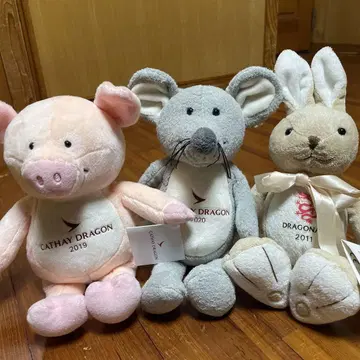 CATHAY DRAGON 봉제 인형 세트