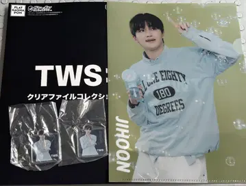TWS 지훈 클리어 파일 아크릴 챌린지 가챠가챠 가샤폰
