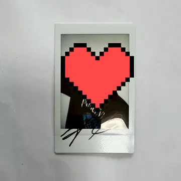 WEi 데히 Too Bad 직필 사인 체키 폴라