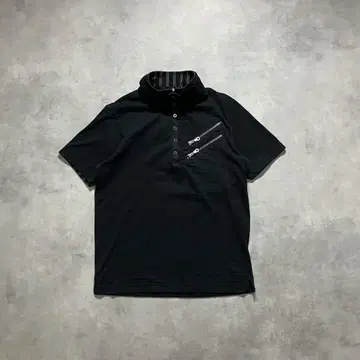 00s y2k archive fake layered zip shirt