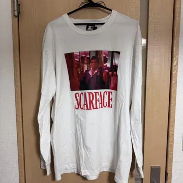 SCARFACE 긴팔 T셔츠 화이트 starter