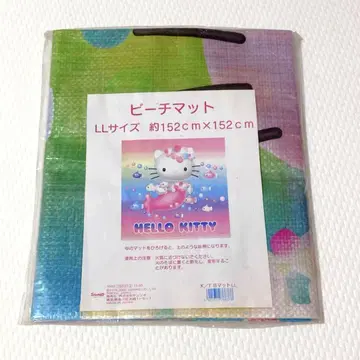산리오 헬로키티 비치 매트 헤이세이 레트로 2000년