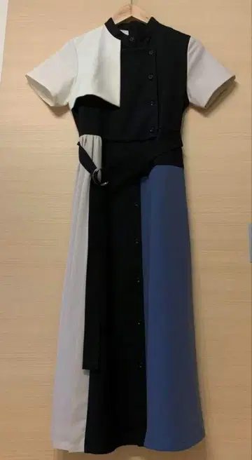 유나이티드 도쿄  미품  더블 요크 셔츠 원피스  롱 원피스