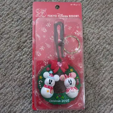 도쿄 디즈니 리조트 크리스마스 스트랩 2008 25주년