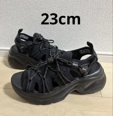 신품 PUMA 시리아 웨지 샌들 23cm PUMA