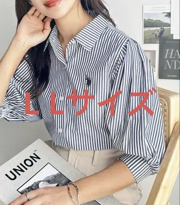 GeeRA 별주 [ U.S. POLO ASSN. ] 볼륨 셔츠 블라우스