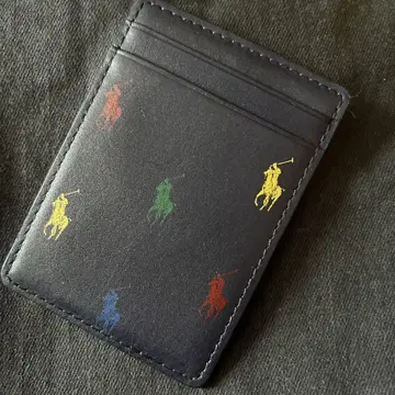 랄프 로렌 멀티 컬러 카드 케이스 미사용