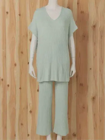 스무디 리브 풀오버 롱 팬츠 세트 젤라또피케