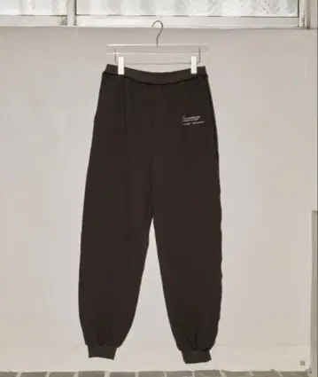 오늘도 유용한 스웨트 팬츠 챠콜 그레이 36