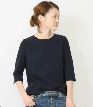 두 번째 클래스 트리아세 조제트 블라우스