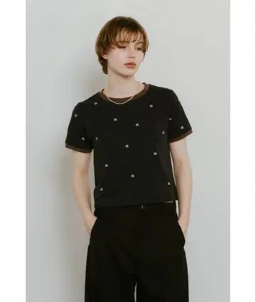 Knuth Marf K 모티프 미니 티셔츠