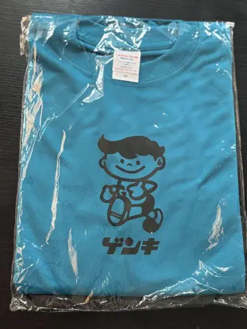 오키나와 한정  겐키군  드라이 실키 터치  티셔츠  M 사이즈