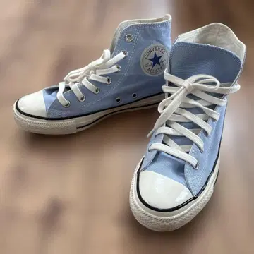 컨버스 하이컷 하늘색 24cm