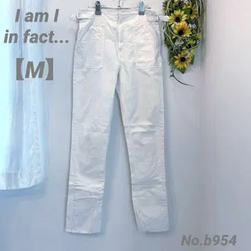 아이엠아이 I am I in fact - 팬츠 M 화이트 컷오프