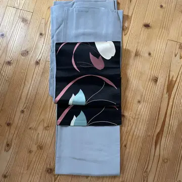 나고야 띠 검정 나비 은실