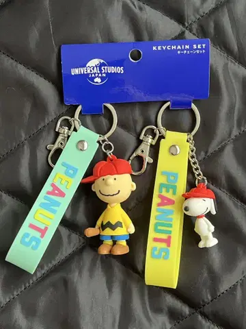 USJ 2024 여름 스누피 키체인 세트