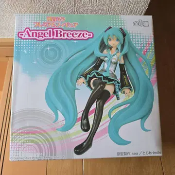 초음미쿠 피규어 Angel Breeze 경품 미개봉