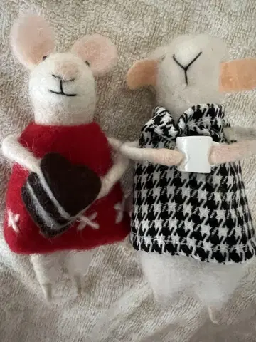 양모 펠트? 양모 펠트 인형 양 양쥐