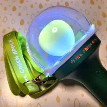 Mrs. GREEN APPLE 디즈니 응원봉 홀더 사과 막대