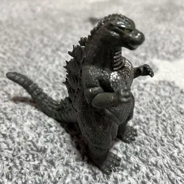 검은색 고지라 피규어 약 10cm