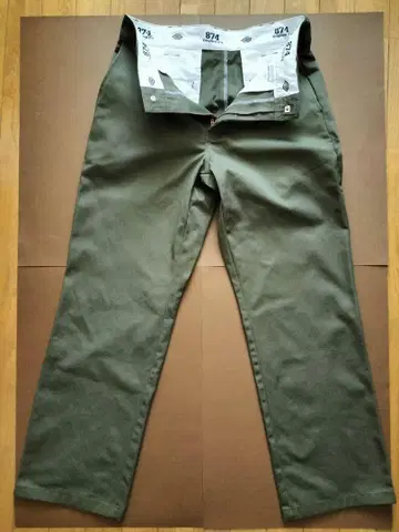 디키즈 874 워크 팬츠 카키