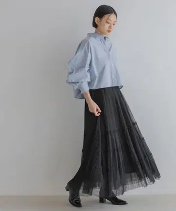 아파트 바이 튜얼 티어드 스커트