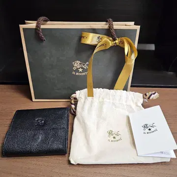 IL BISONTE 삼각 접이식 지갑