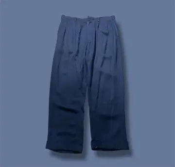 50년대~60년대 usa 제작 unknown 개버딘 네이비 슬랙스