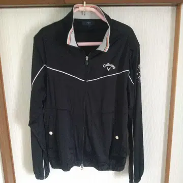 Callaway 블랙 나일론 재킷 L 사이즈