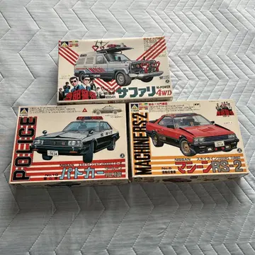 [아오시마] 서부경찰 1/32 사파리 4WD 순찰차 머신 RS-2