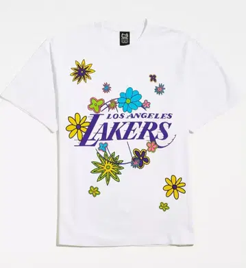 레어 ULTRA GAME NBA 로스앤젤레스 레이커스 티셔츠 (결함품)