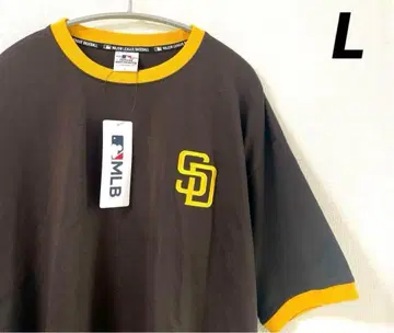 파드리스 반팔 티셔츠 자수 로고 MLB 다르빗슈 L 사이즈