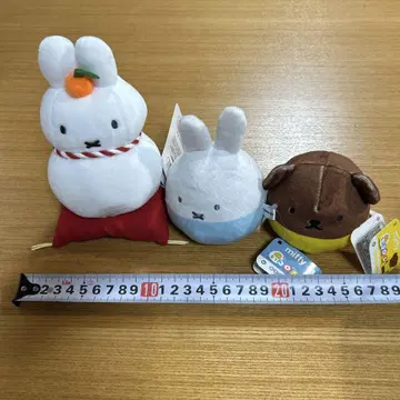 거울 떡 미피 일어나는 미피 보리스