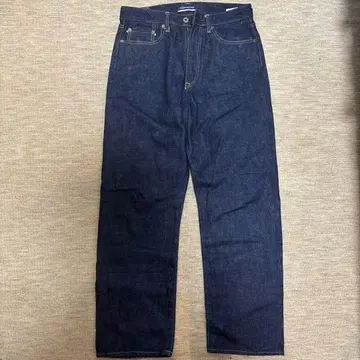 일본 블루 진 다크 블루 스트레이트 데님