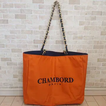 CHAMBORD 파리 오렌지 토트백