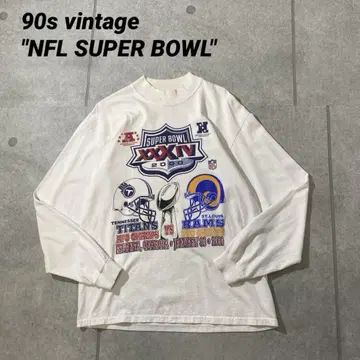 1990년대 빈티지 미국산 코튼 델럭스 슈퍼 볼 L
