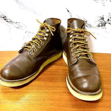 희귀 RED WING 아일랜드 세터 강아지 태그 다크 브라운 초콜릿